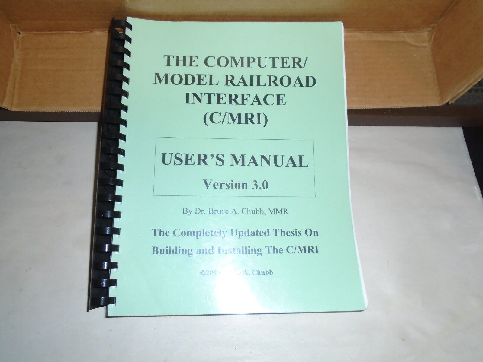 THE COMPUTER / MODEL RAILROAD INERFACE (C/MRI) USERS MANUAL VERSION 3.0