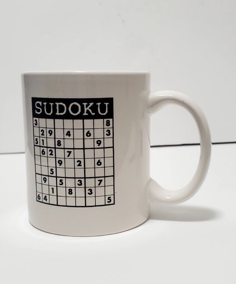 Sudoku Mug with Puzzle Gamr &  \