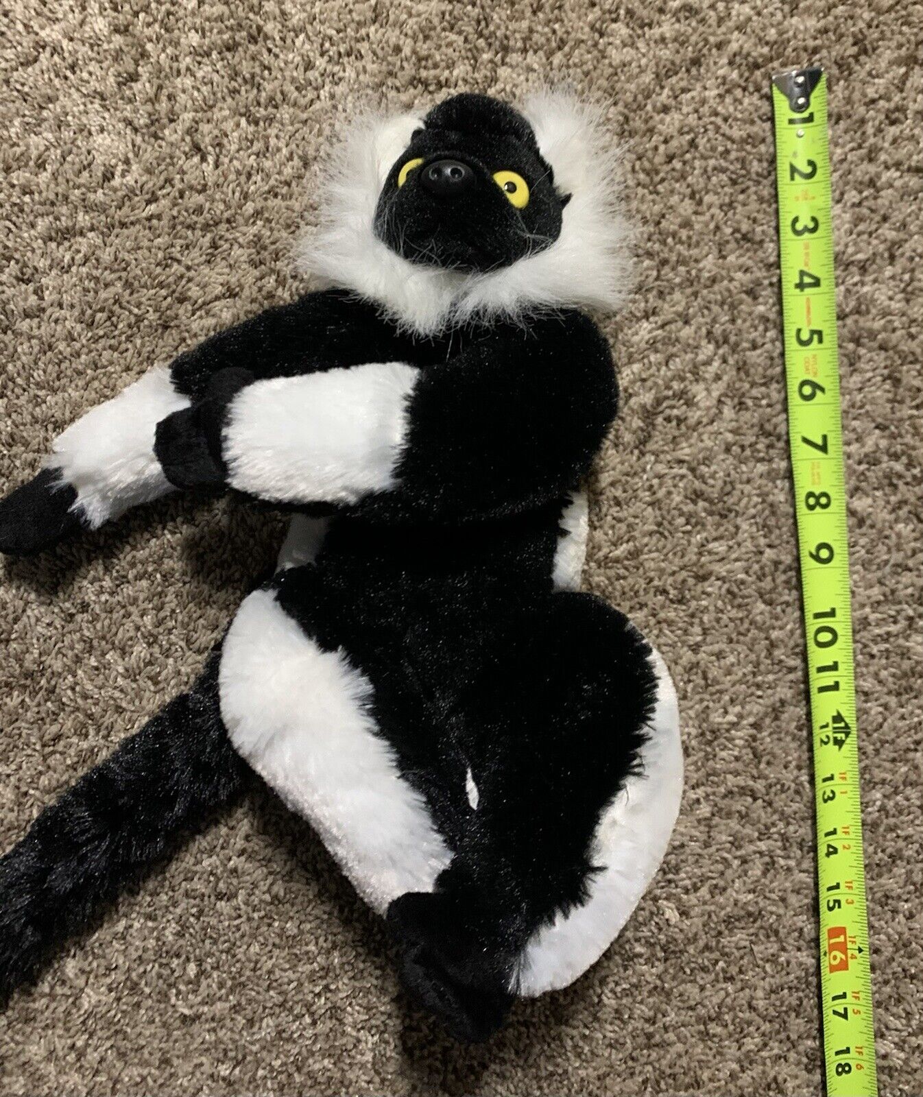 Lemur Stuffed Animal. Good conditioned rare plush Lemur. 