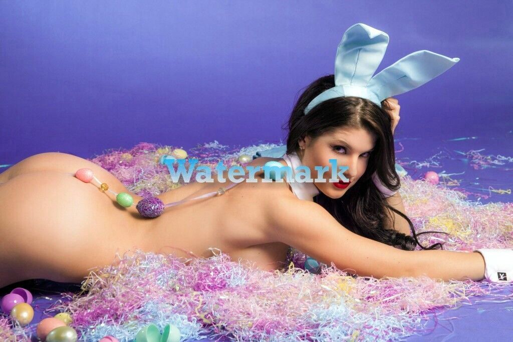 AMANDA CERNY Playboy 2011 Sexy Easter Bunny ** Pro Pigment Print (8.5x11) HI-RES