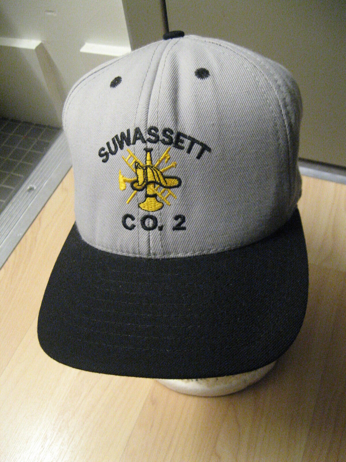 Suwassett Fire Department Co. 2 Port Jefferson New York 1980's Baseball Hat Cap