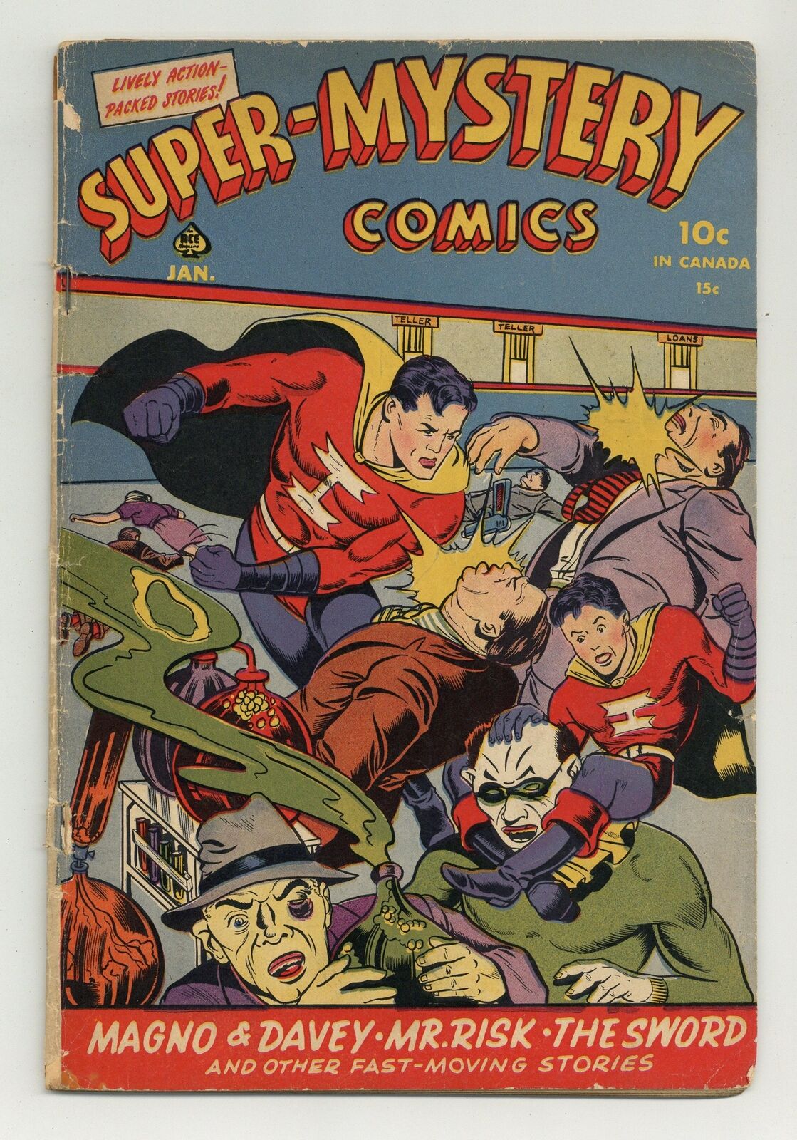Super Mystery Comics Vol. 4 #5 GD/VG 3.0 1945