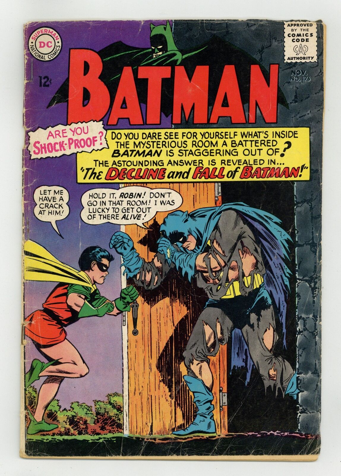 Batman #175 GD+ 2.5 1965