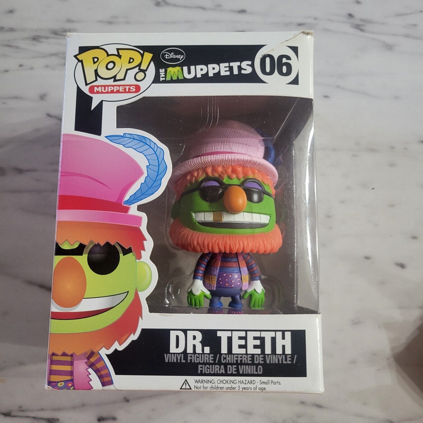Funko POP Vinyl The MUPPETS Dr. Teeth Number #06 See Pics