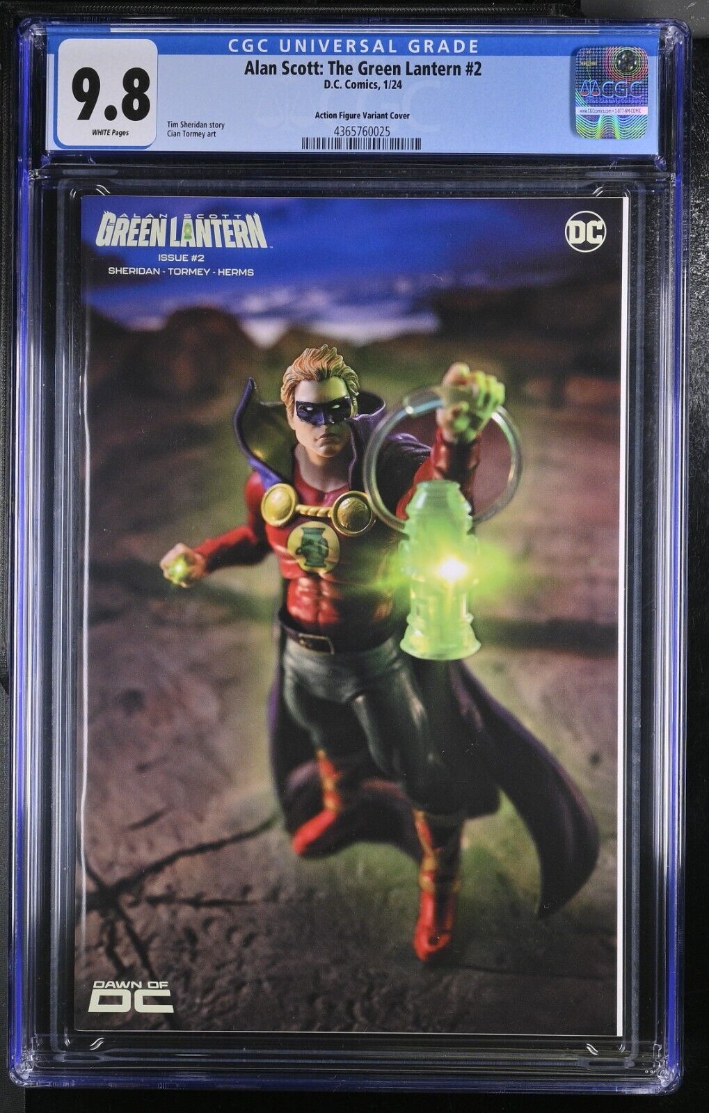 Alan Scott The Green Lantern #2 CGC 9.8 McFarlane Toys Variant Cover DC 2023 WP