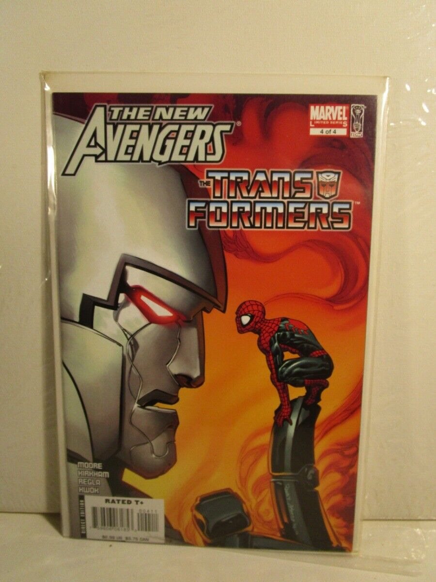 Marvel The New Avengers The Transformers #4 (Dec. 2007) 
