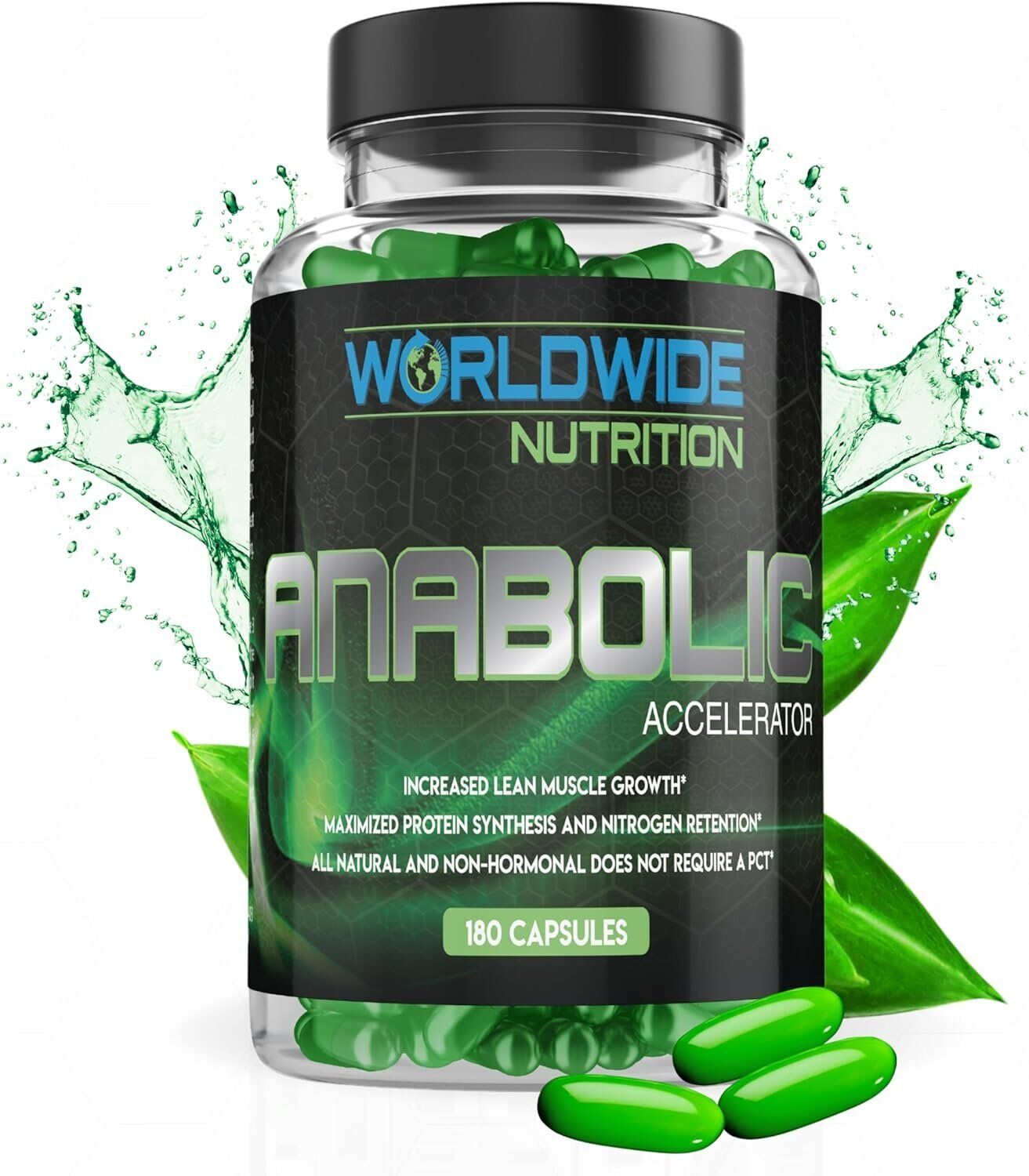 Worldwide Nutrition Anabolic Accelerator Vitamin Supplement - Ignite Your...