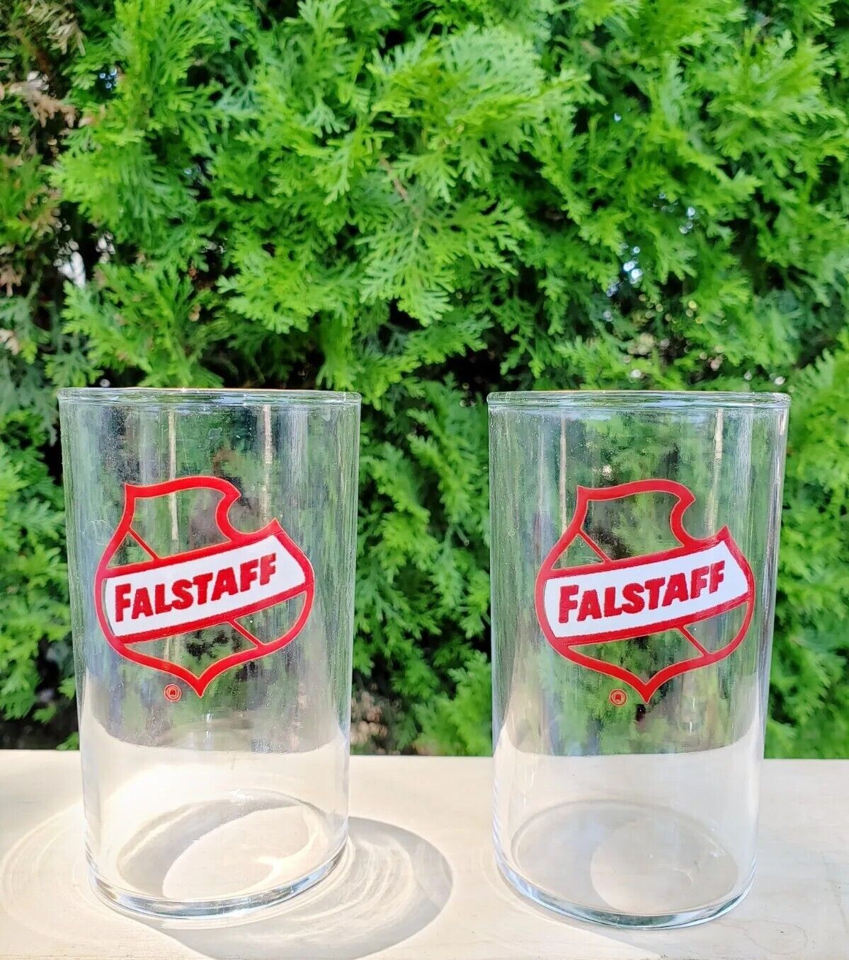 Vintage FALSTAFF Beer Glass -Mid-Century 4\