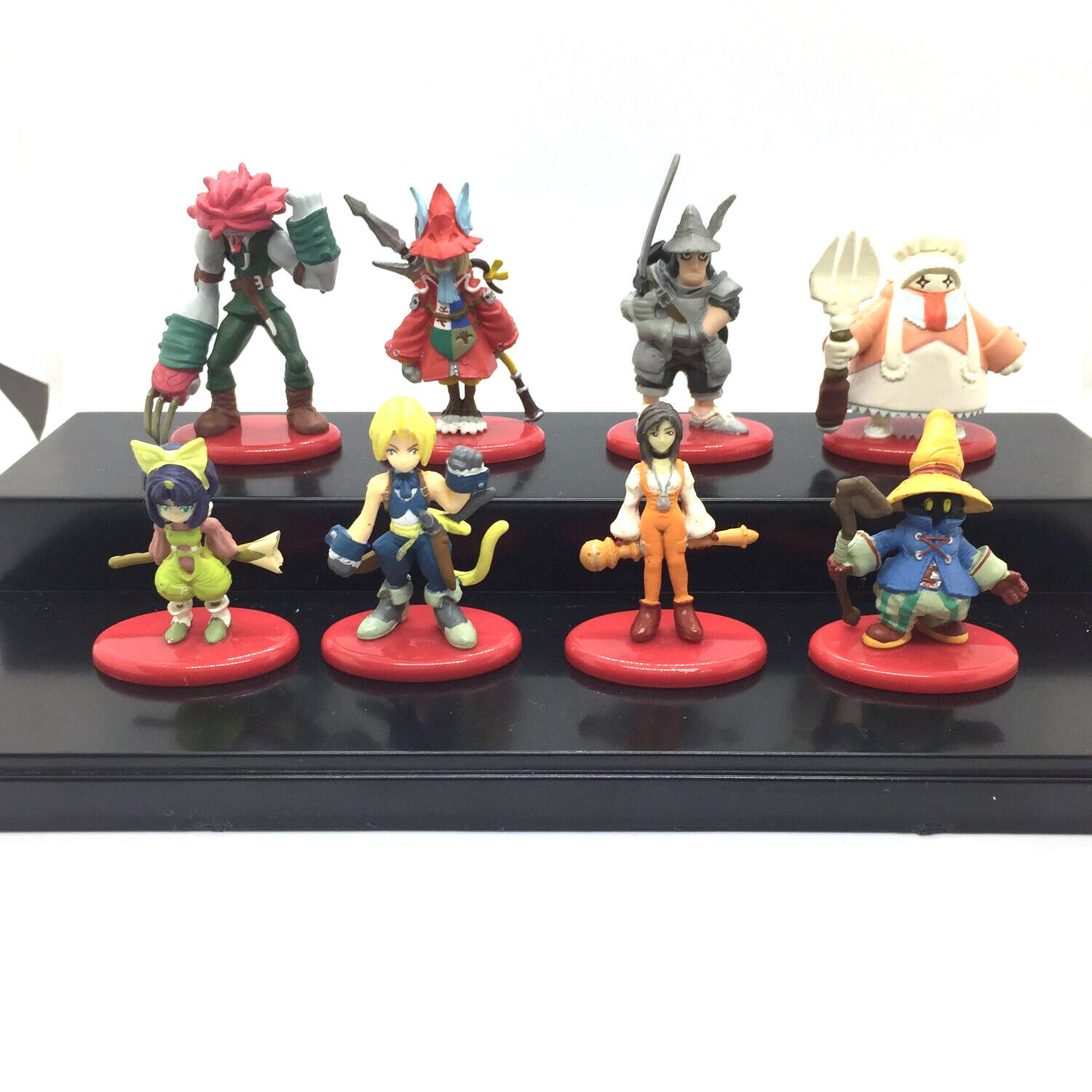 Final Fantasy IX ZIDANE GARNET VIVI etc Full Color Set Coca Cola Mini Figure Toy