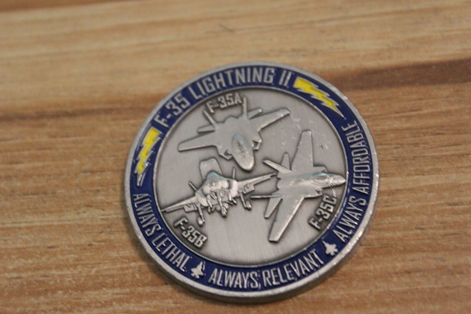 Lockheed Martin Aeronautics F-35 Lightning II Challenge Coin