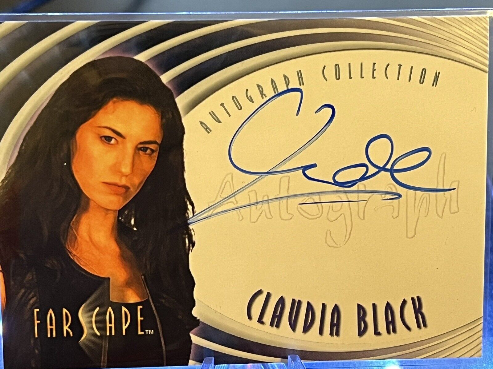 Farscape Premiere Edition Claudia Black as Aeryn Sun Case Topper Autograph Card