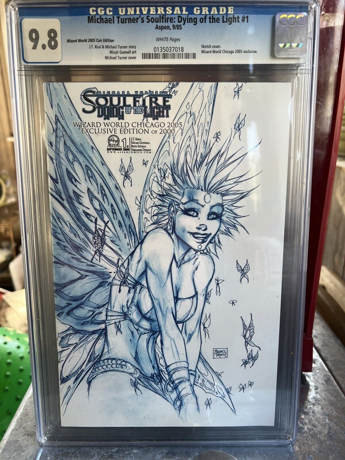 SOULFIRE Dying of the Light #1C WWChicago Exclusive of 2000 CGC 9.8