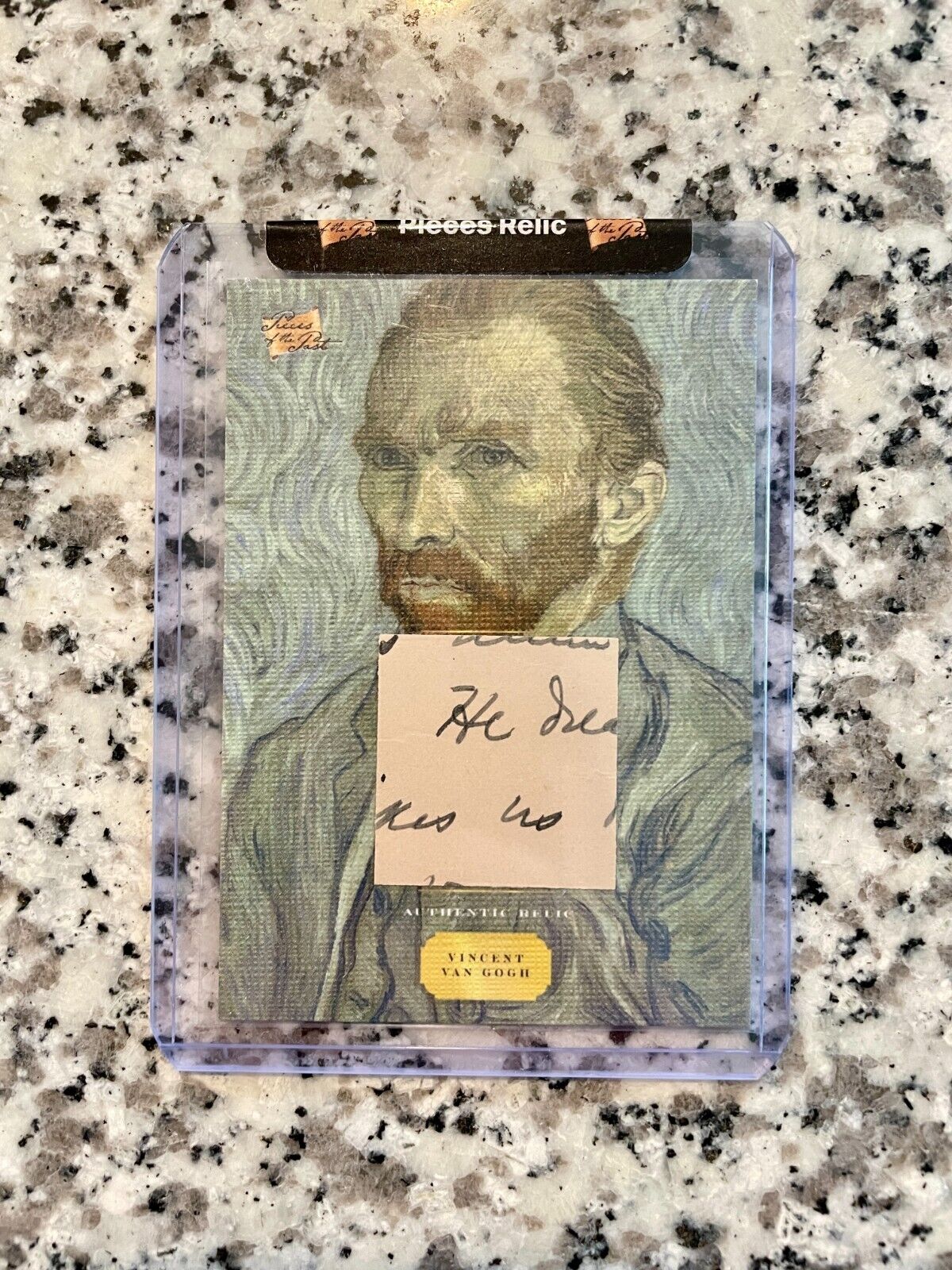 2023 Pieces Of The Past - Vincent Van Gogh -  Authentic Handwritten Letter