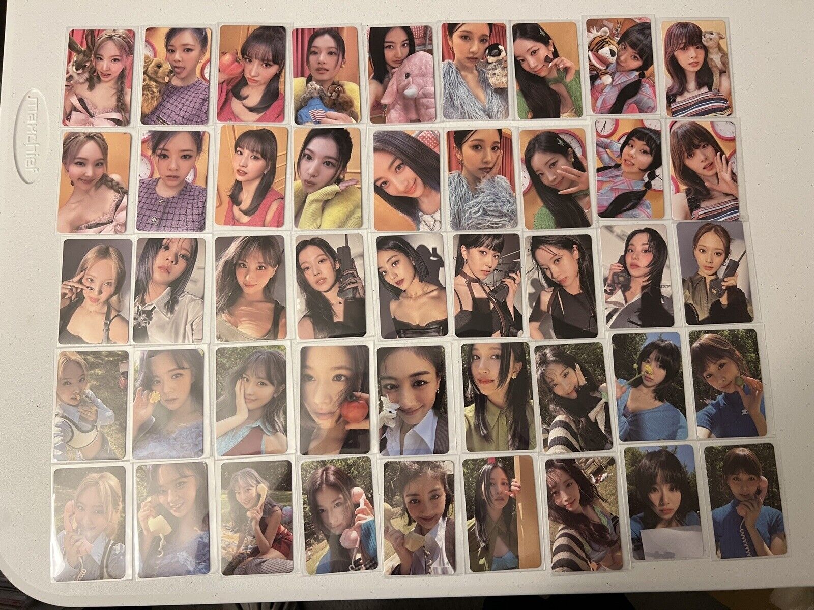 *US SELLER* TWICE Between 1 & 2 Full Photocard  Set (45 Cards)