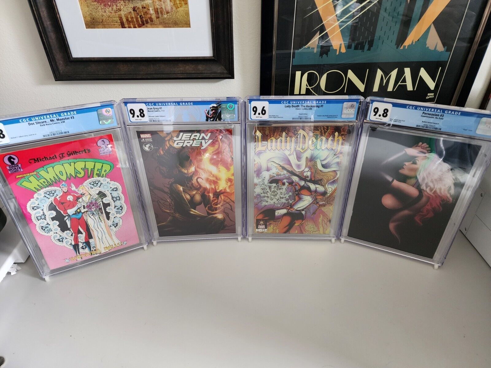 Comic Book Display Stand Translucent 10 Pack Great For Graded CGC  Comics