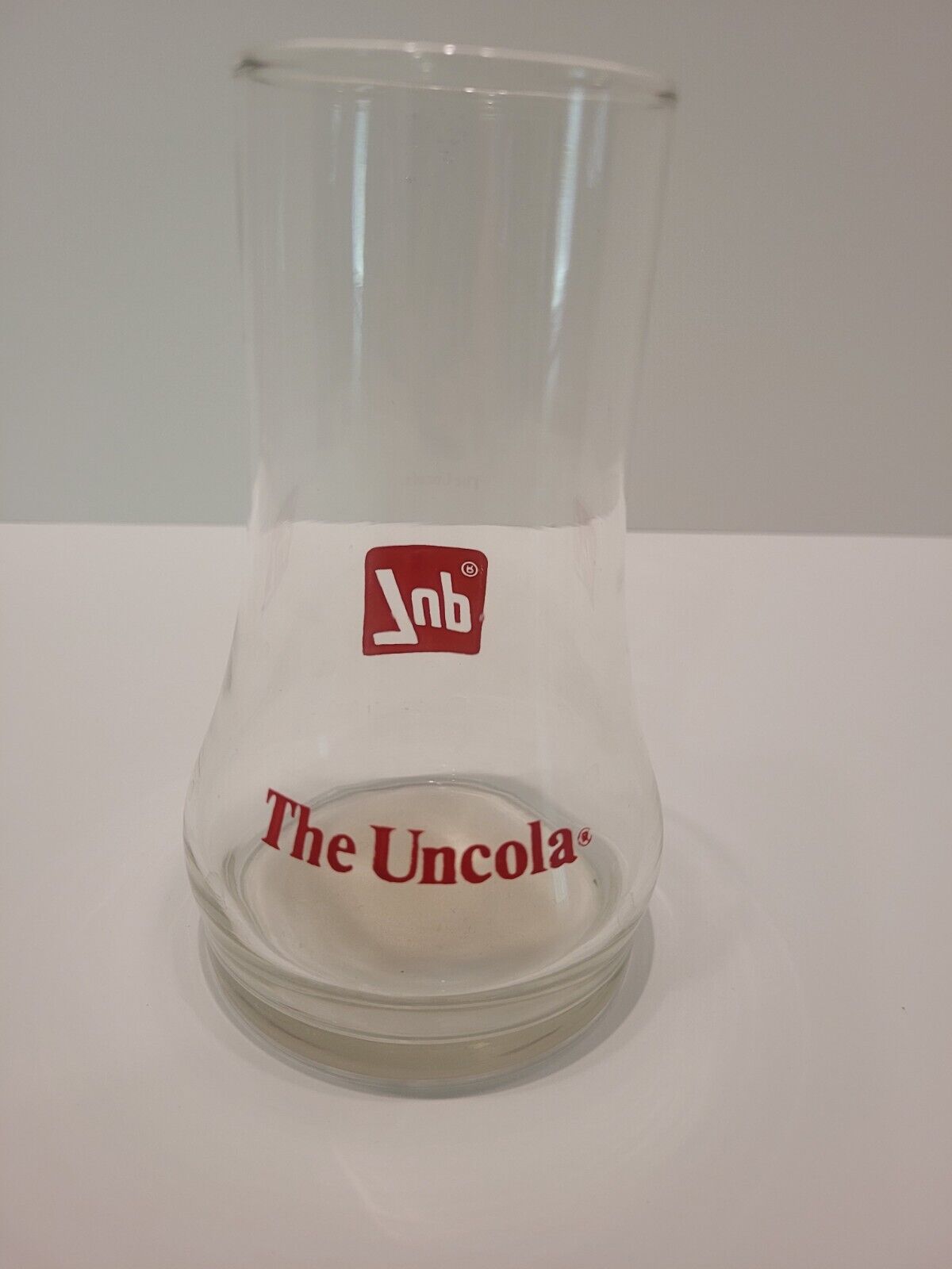 Vintage 7Up The Uncola Upside Down Soda Cola Glass