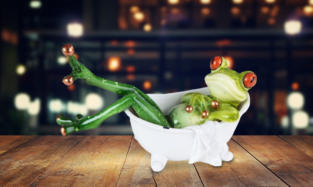 Frog in Bath Tub 6\