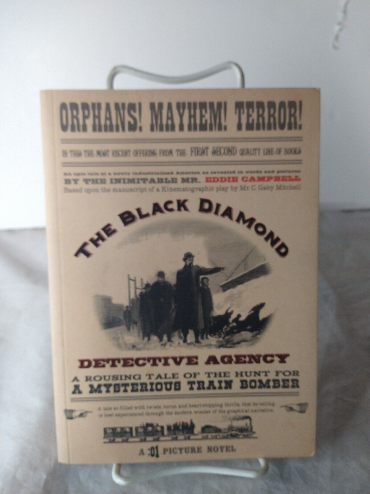 The Black Diamond Detective Agency Paperback Eddie Campbell :01 First Second