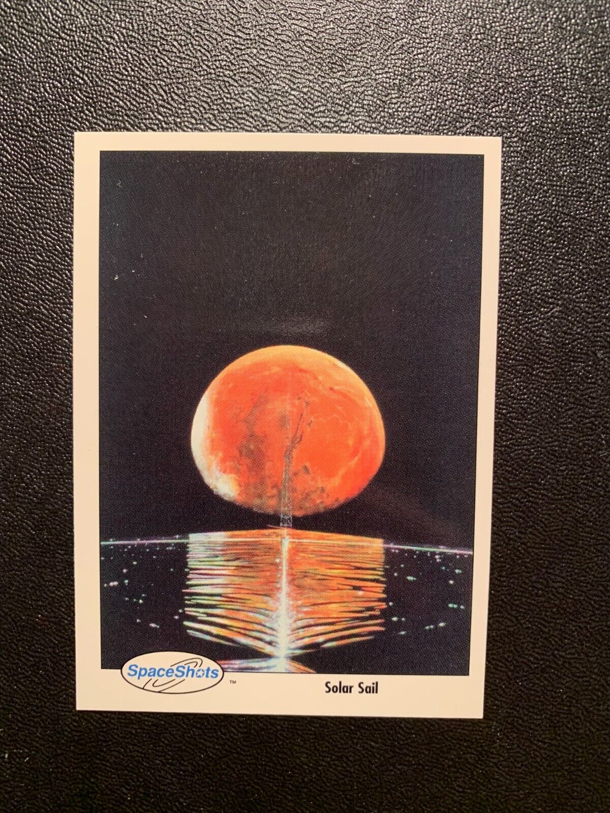 SPACESHOTS Solar Sail Card 1991 Space Ventures Card #0208