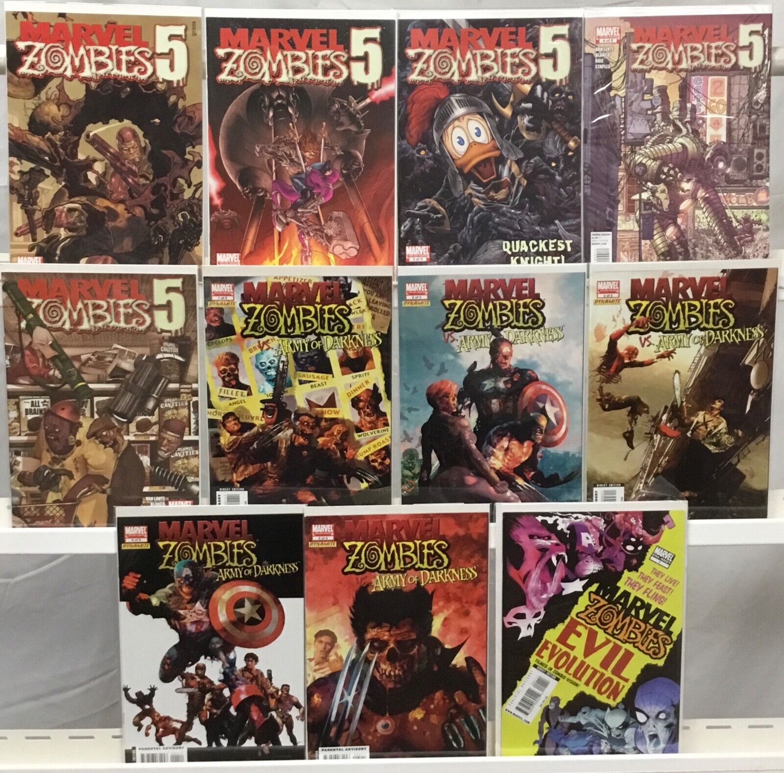 Marvel Zombies 5 1-5 / Marvel Zombies vs. Army of Darkness 1-5 Plus One-Shot