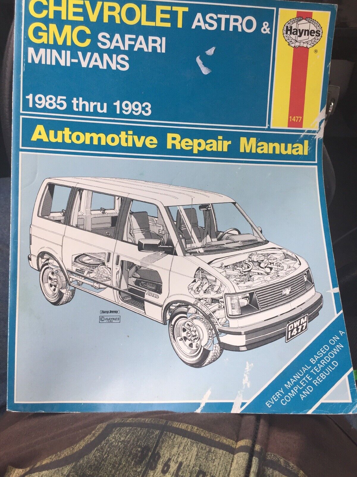 Haynes CHEVROLET Astro & GMC Safari Mini-Vans 1985-1991 Automotive Repair Manual