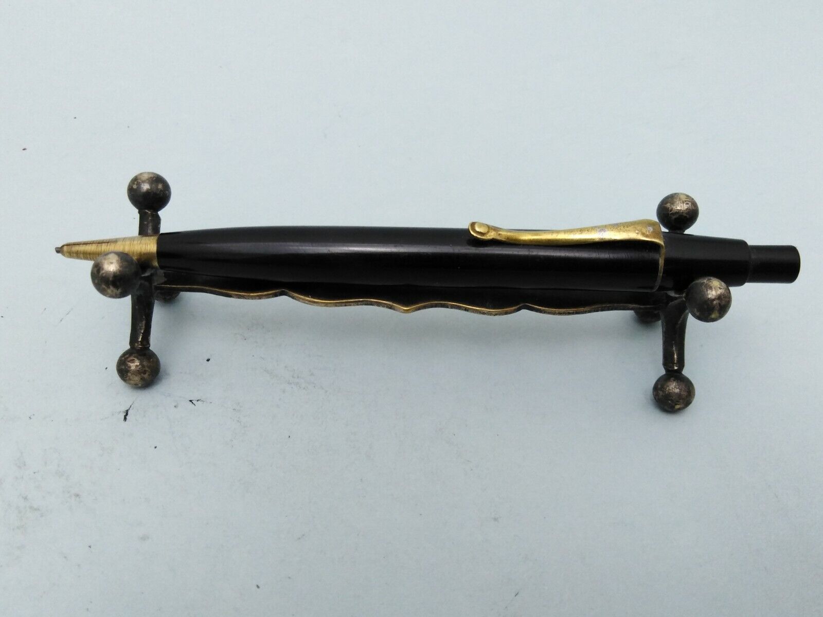 Vintage Very Rare L&C HARDTMUTH 5001  (maybe ?) Mechanical Pen Black Bakelite