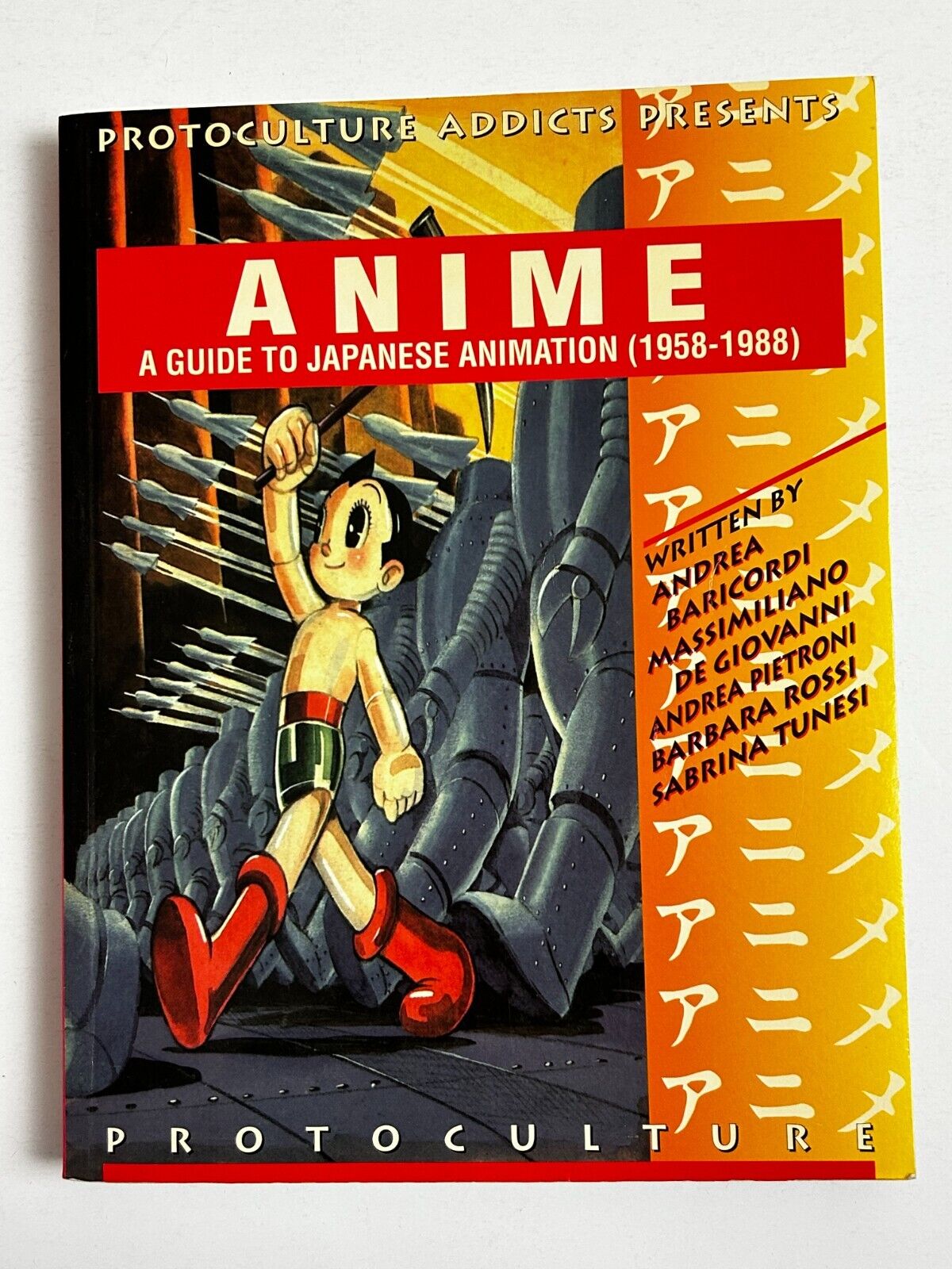 ANIME A Guide To Japanese Animation Protoculture Addicts Reference Book Tezuka