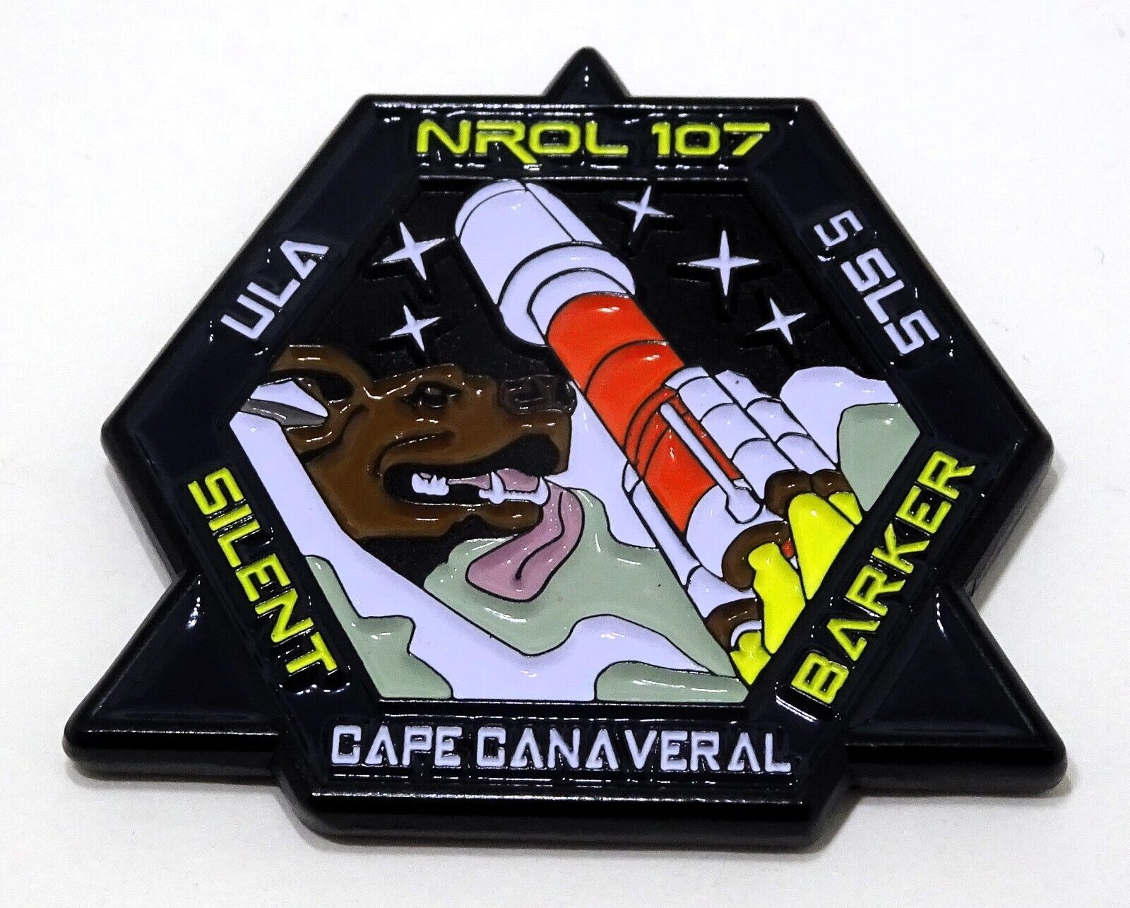 NROL-107 NRO L-107 ATLAS V ULA USSF USAF CCSFS MISSION LAUNCH SATELLITE COIN