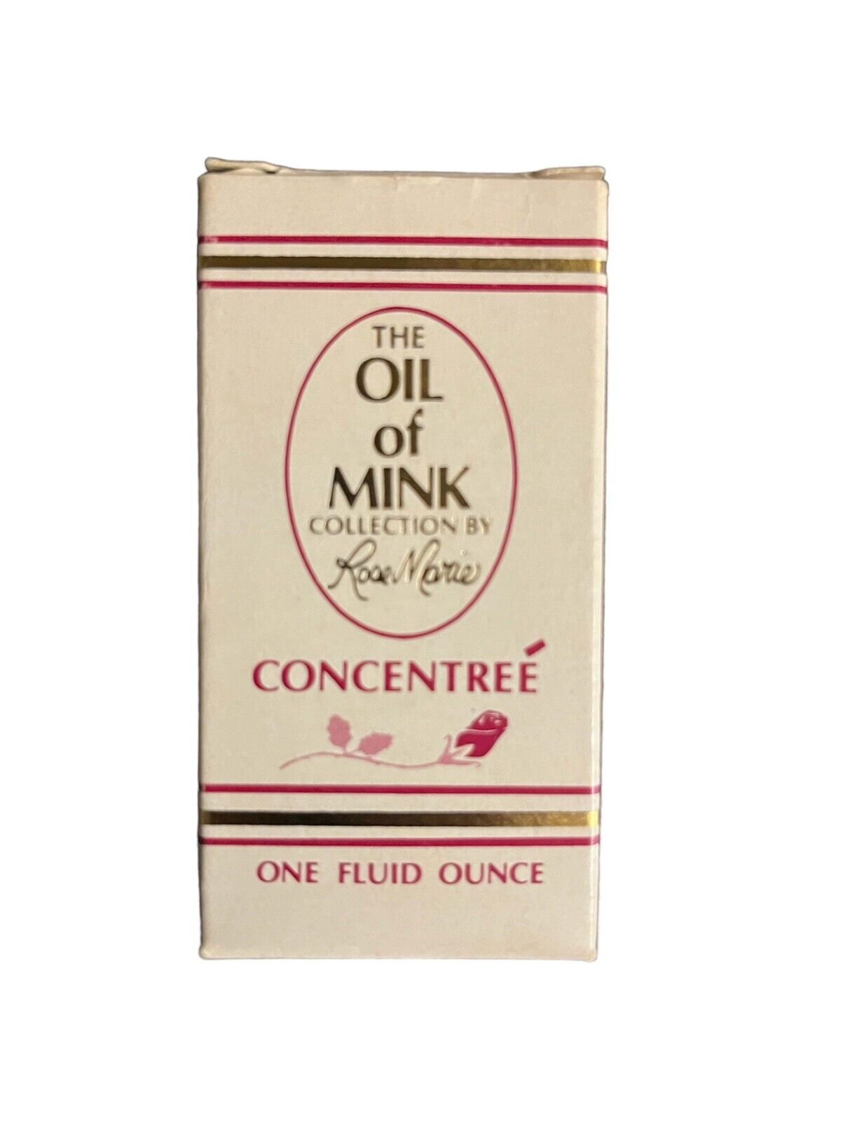 Vintage Oil Of Mink By Rose Marie Concentree 1 Fl Oz RARE - Read