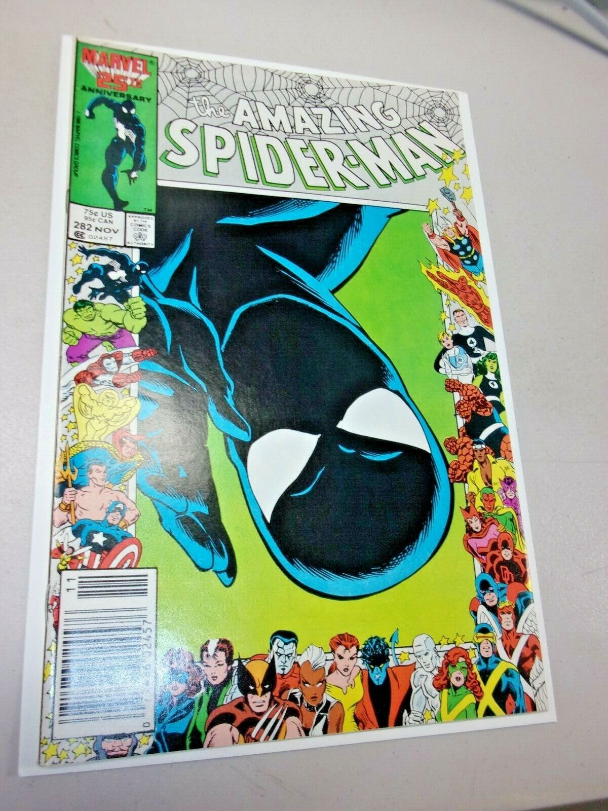 THE AMAZING SPIDER-MAN #282 MARVEL COMICS 1986 HIGH GRADE Newsstand