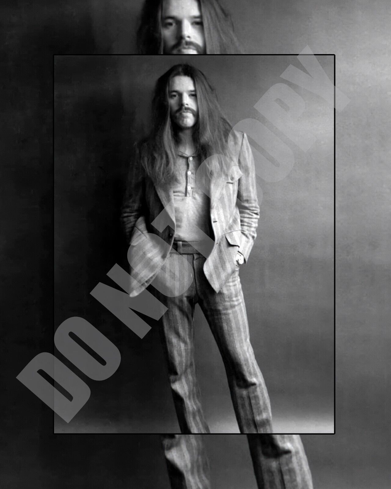 1970s Bob Seger Rock 'n Roll Studio Promo Detroit 8x10 Photo