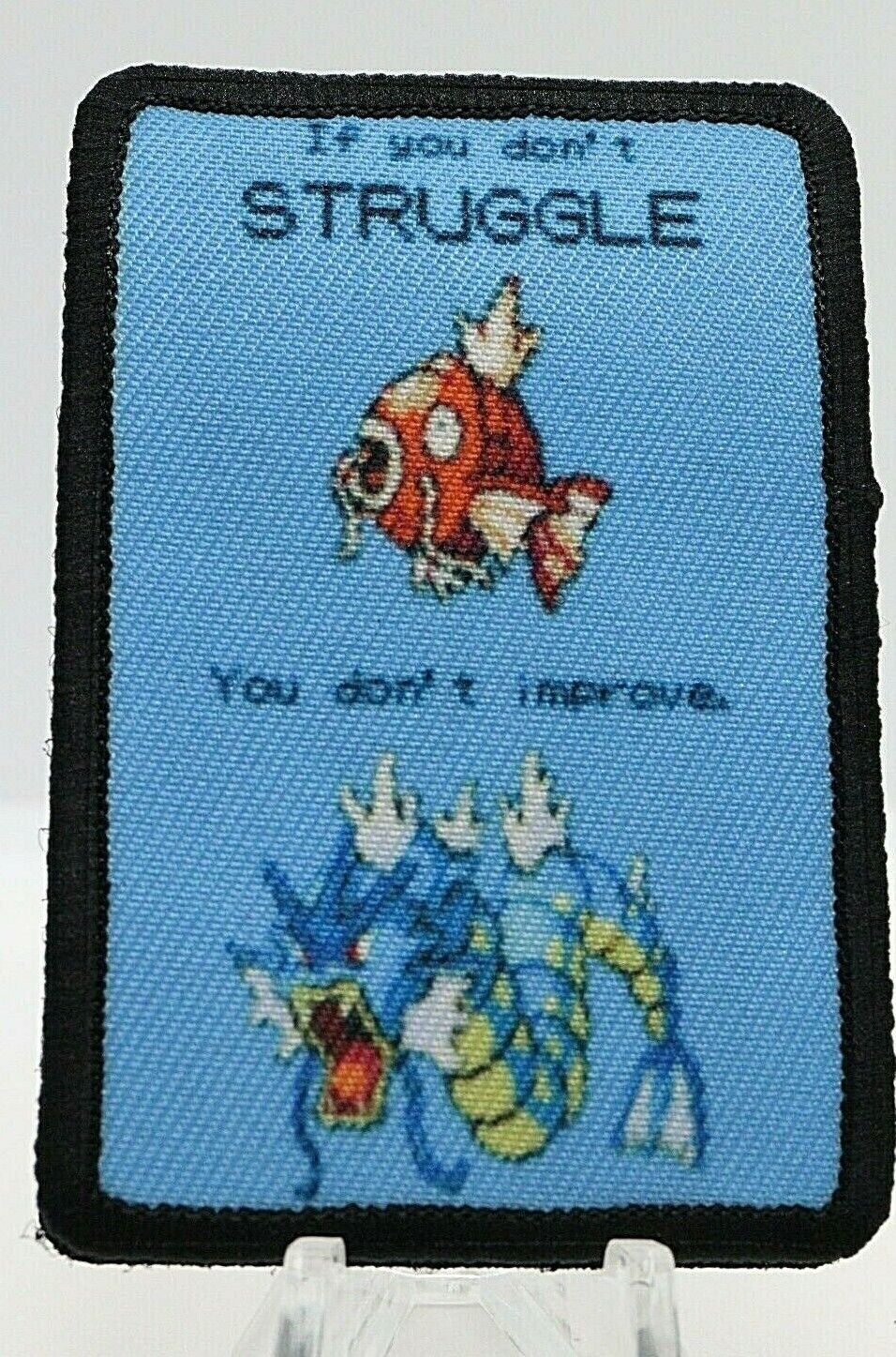 morale patch Magikarp Gyarados Pokémon motivational 2\