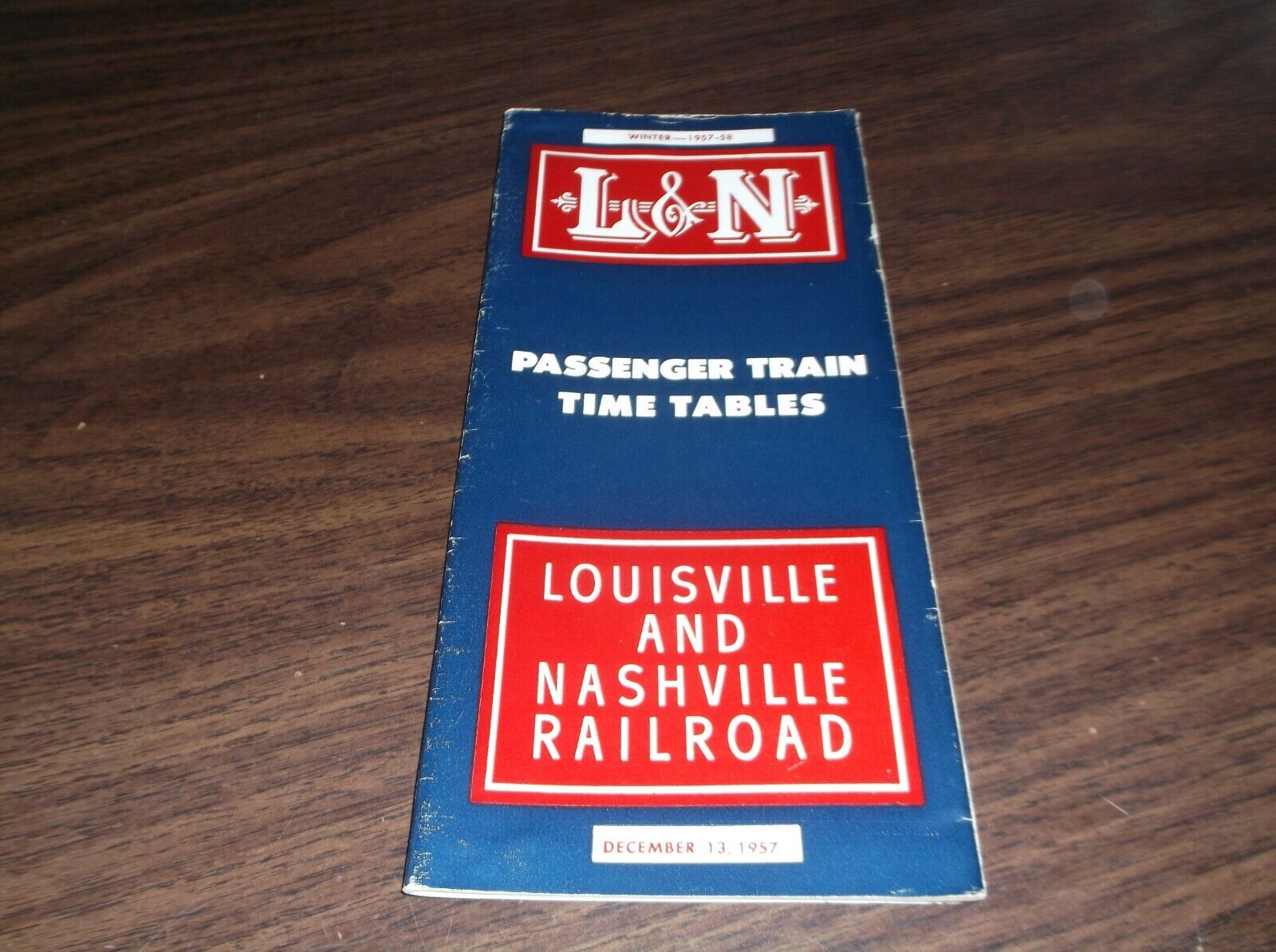 DECEMBER 1957 L&N LOUISVILLE AND NASHVILLE RAILROAD PUBLIC TIMETABLE