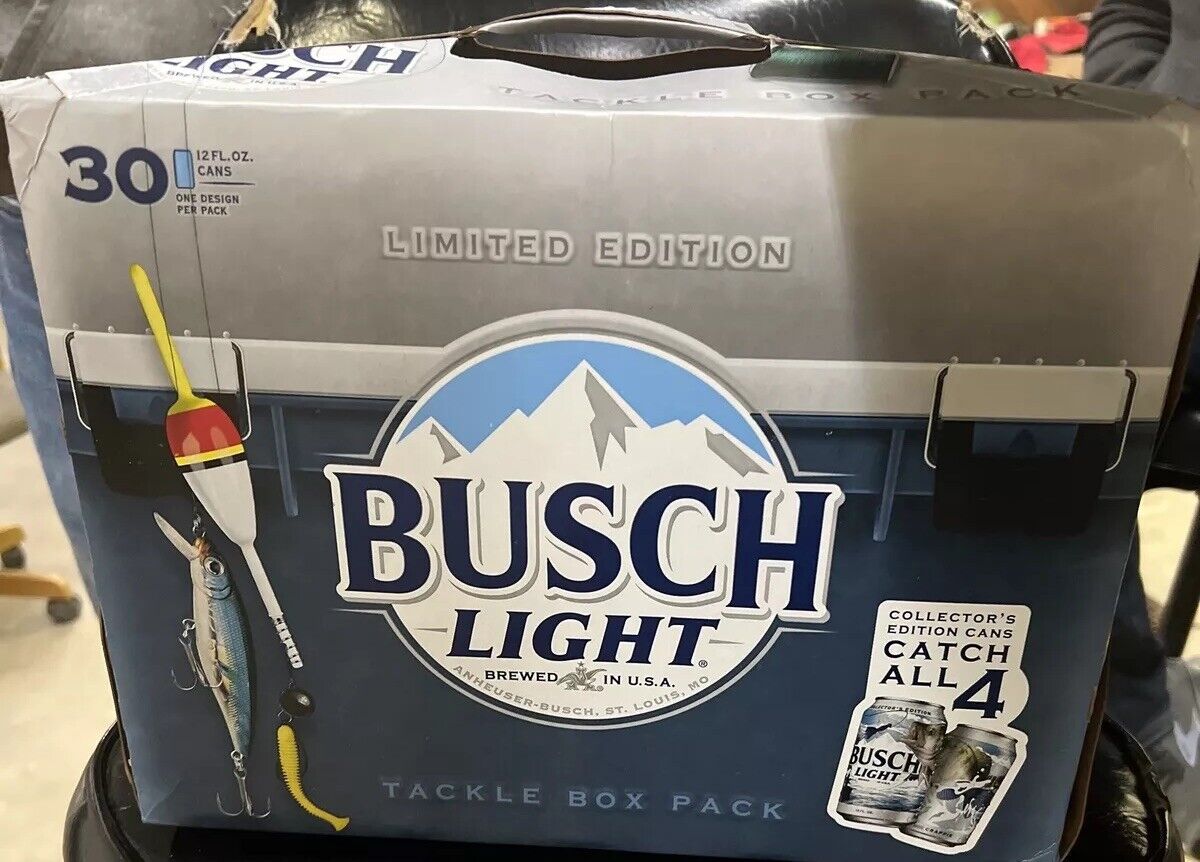2024 Beer Busch Light Tackle Box Edition