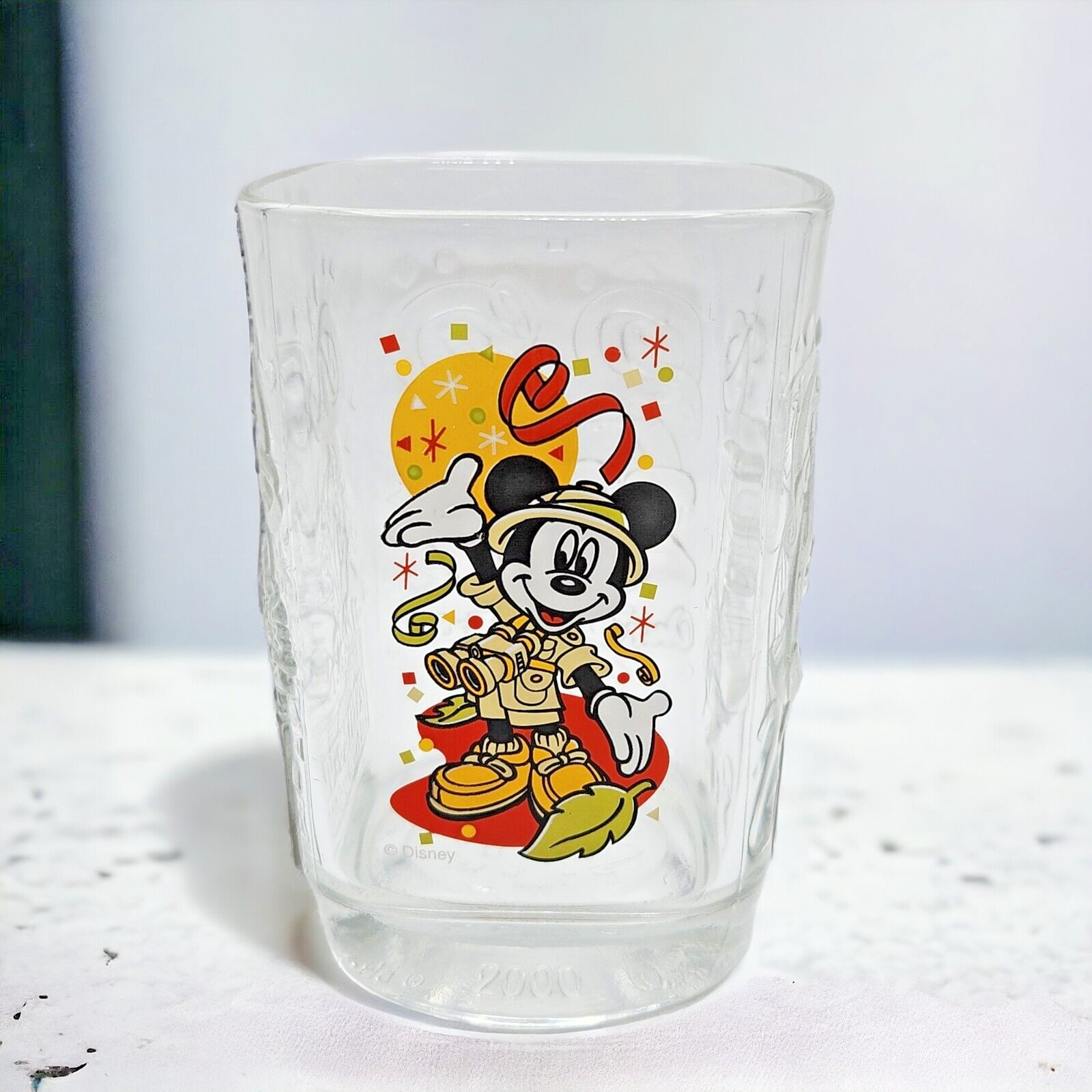 Disney Cup Mickey Mouse Walt Disney World 2000 Celebration McDonalds Vintage