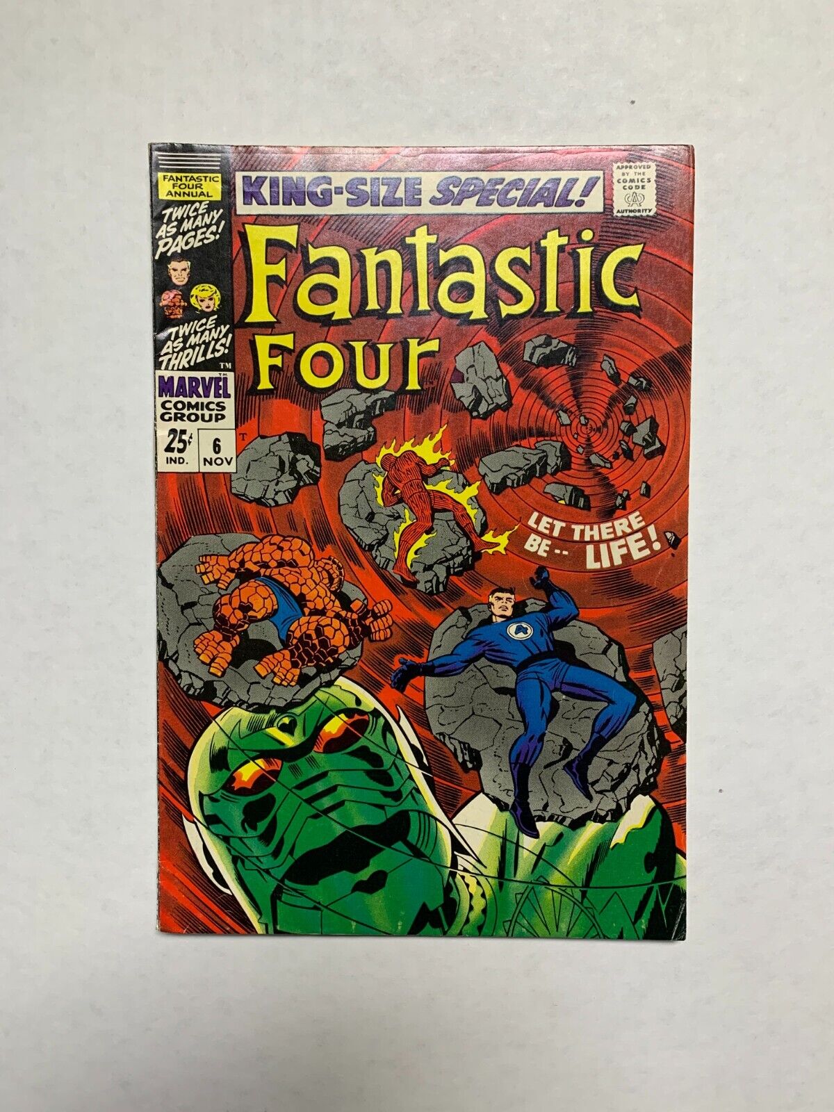 Fantastic Four Annual #6, 1st Appearance of Annihilus & Franklin Richards, 1968