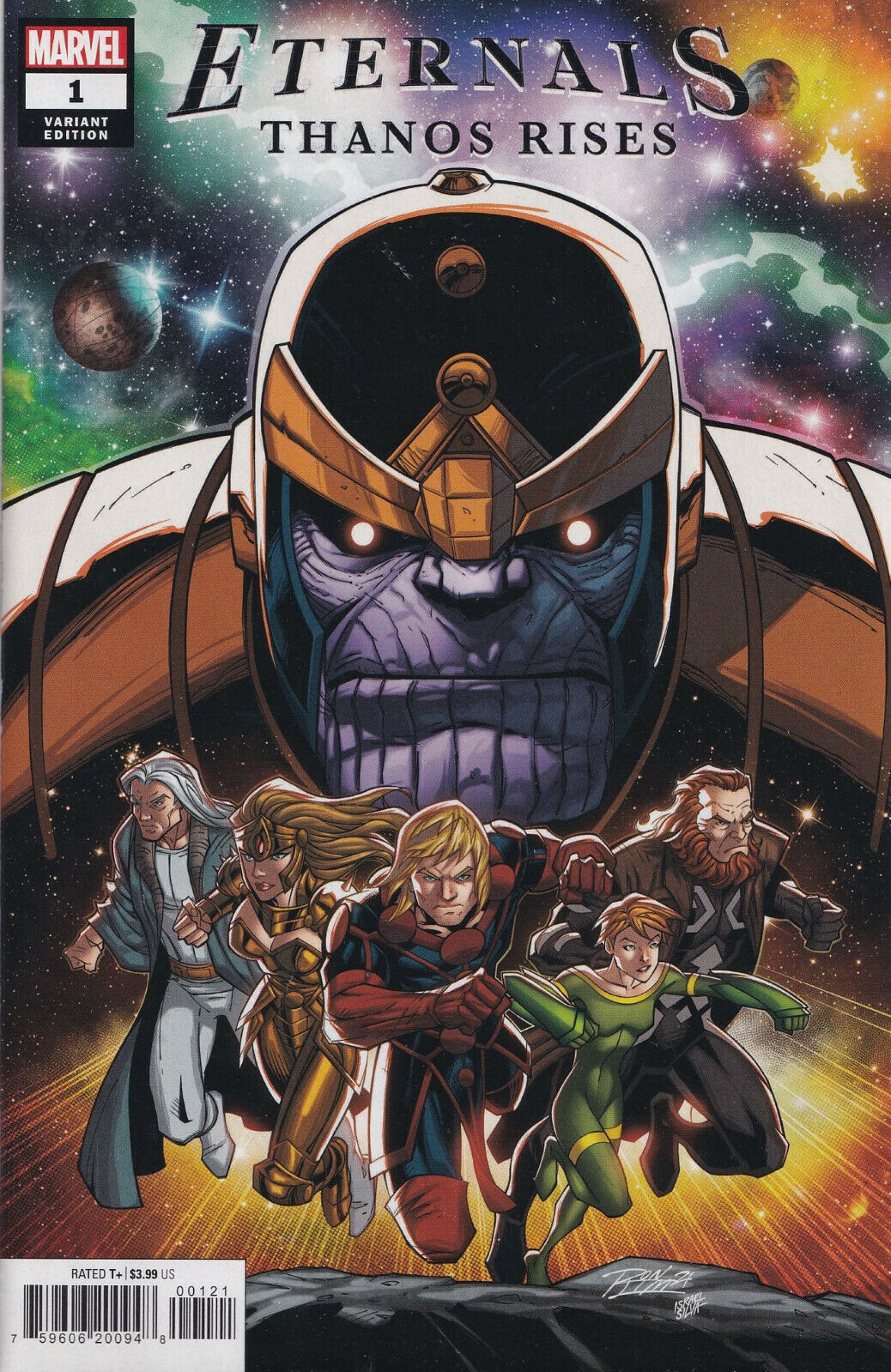 ETERNALS: THANOS RISES #1 (RON LIM VARIANT)(2021) COMIC BOOK ~ Marvel Comics