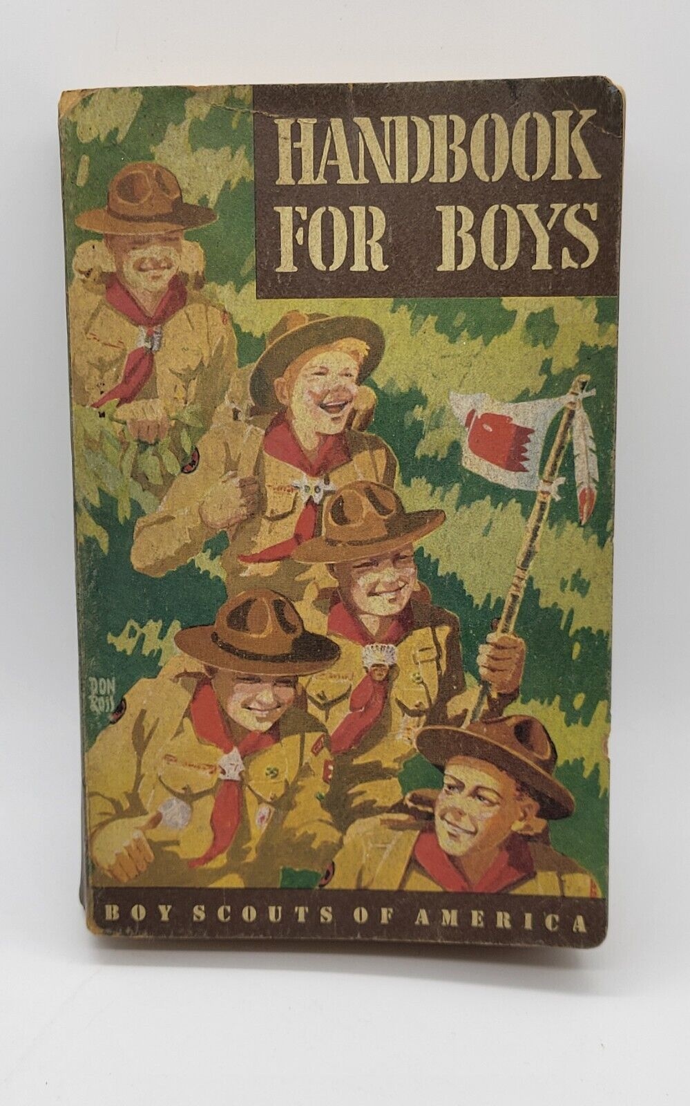 Handbook for Boys  Boy Scouts of America 1948 June 5th Edition 2nd Printing