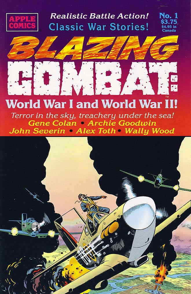Blazing Combat: World War I and World War II #1 FN; Apple | Wally Wood - we comb
