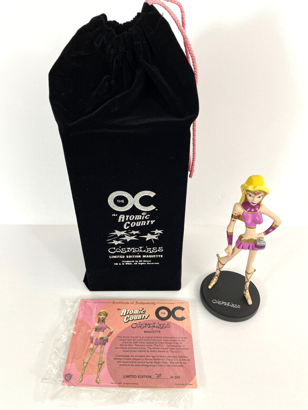 The OC Atomic County Cosmolass Maquette Comic Con 2006 - Super Rare #20 of 250