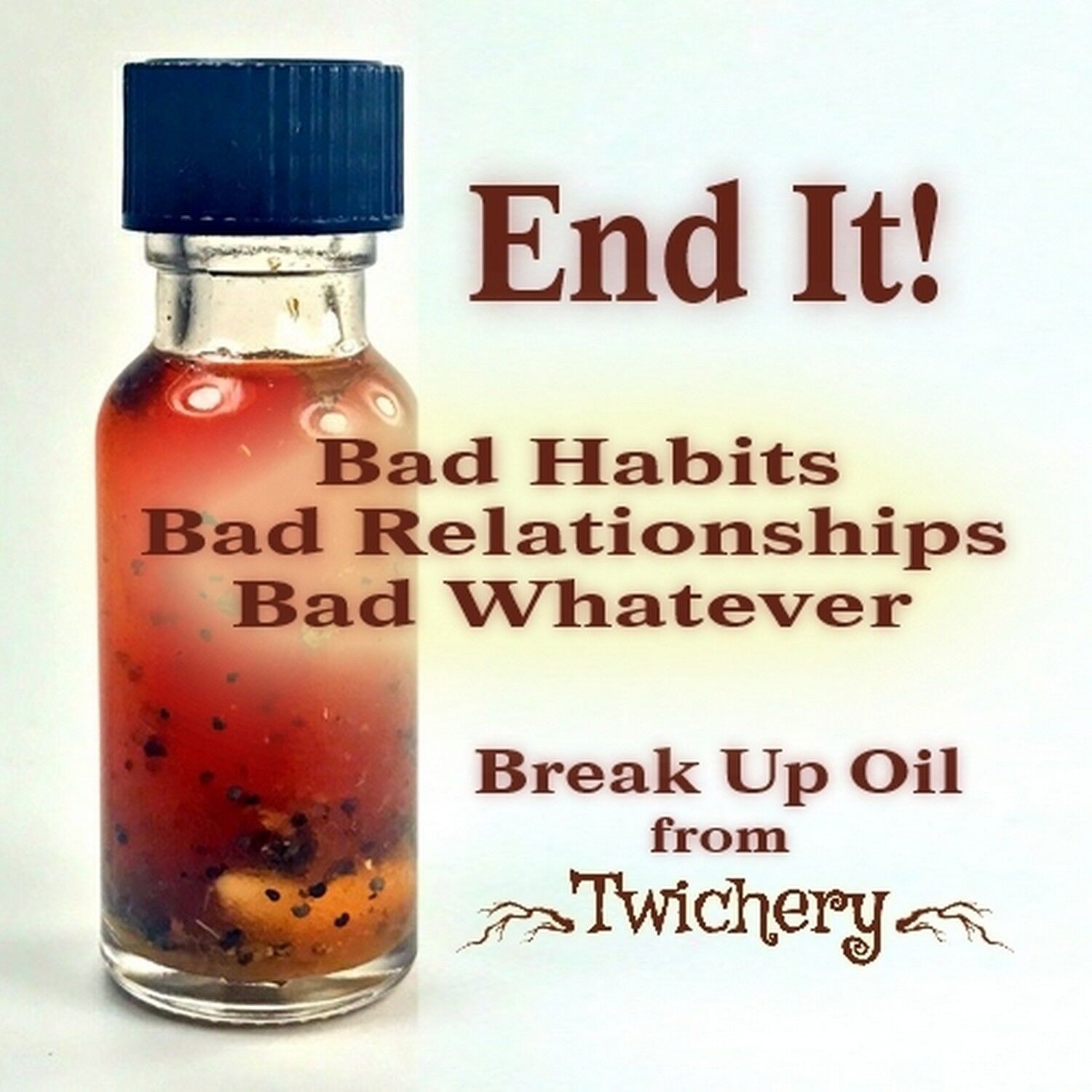 BREAK UP OIL, Separate Couples, Hoodoo, Relationships, Pagan, FROM TWICHERY