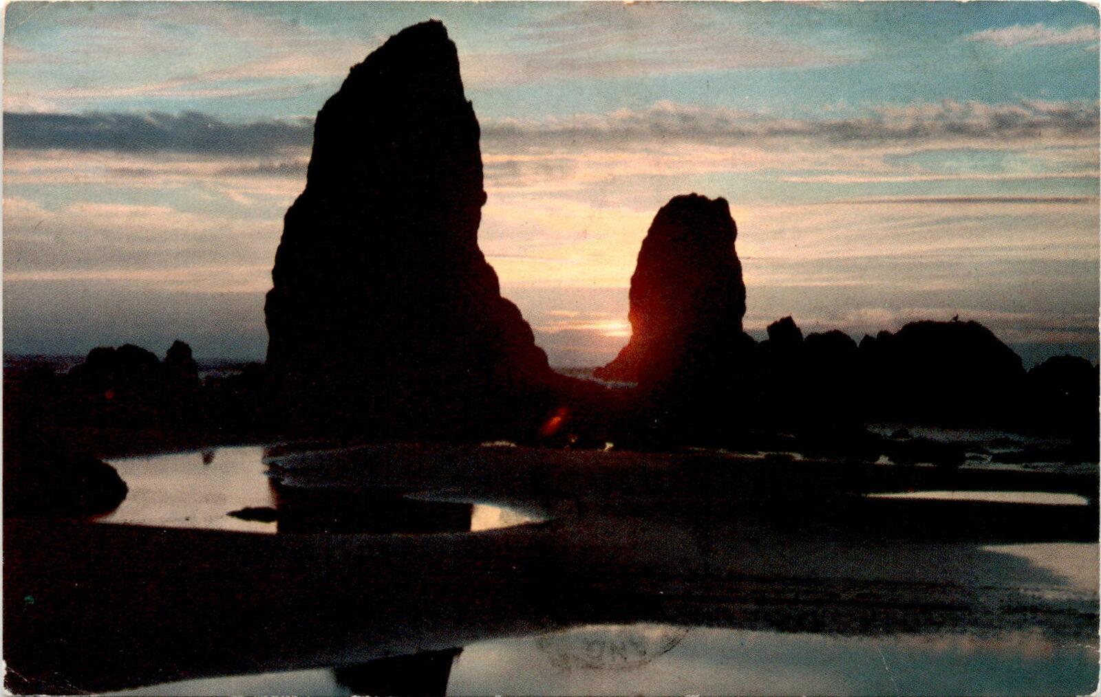 Ray Atkeson, Oregon Coast, Haystack Rock, The Needles, Cape Lookout Postcard
