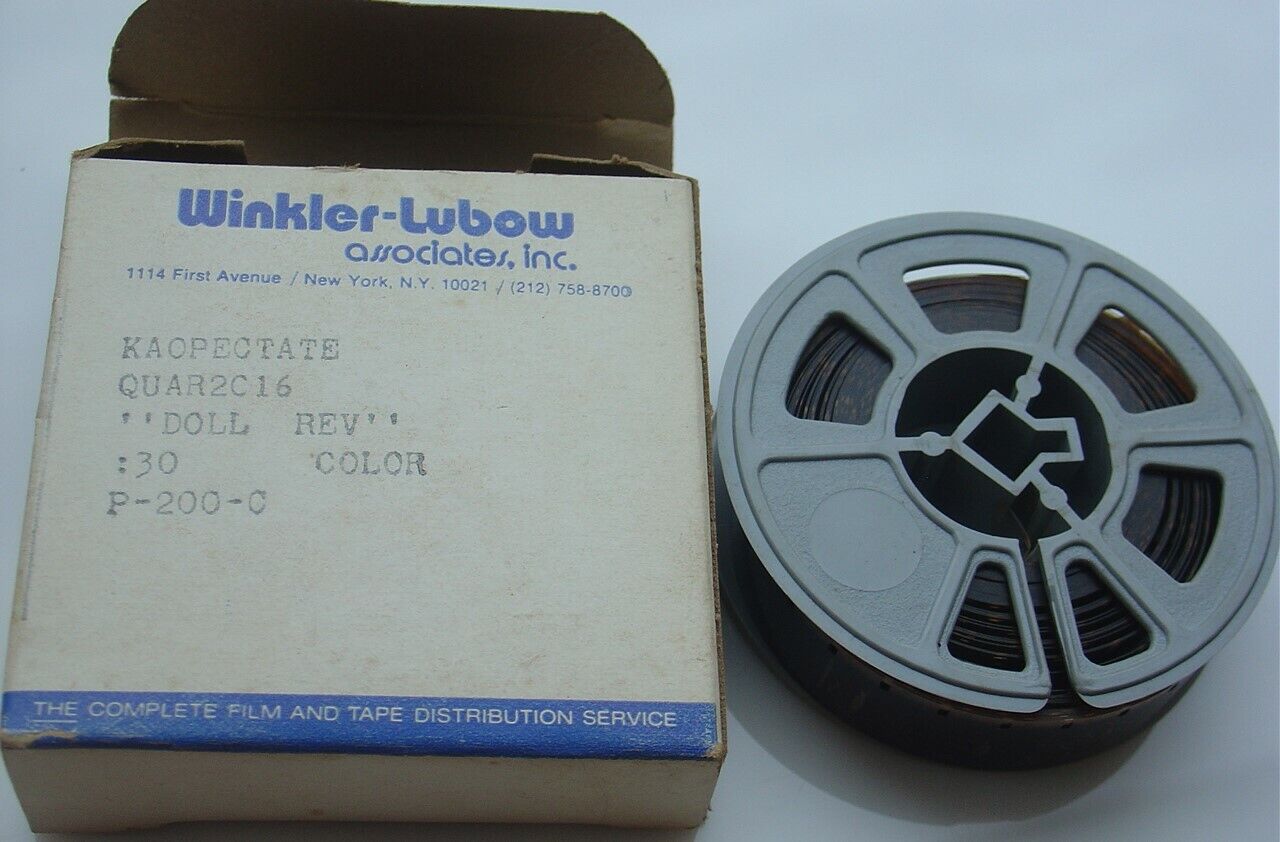 Vintage 16mm Advertising Promotional Film Kaopectate Antacid Winkler-Lubow