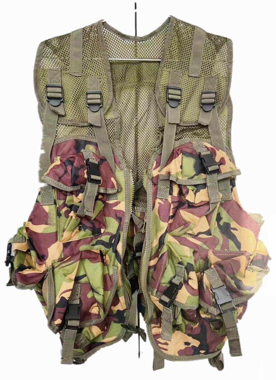 Kenya Army Tactical DPM Camouflage Military Uniform Load Bearing Vest Mesh