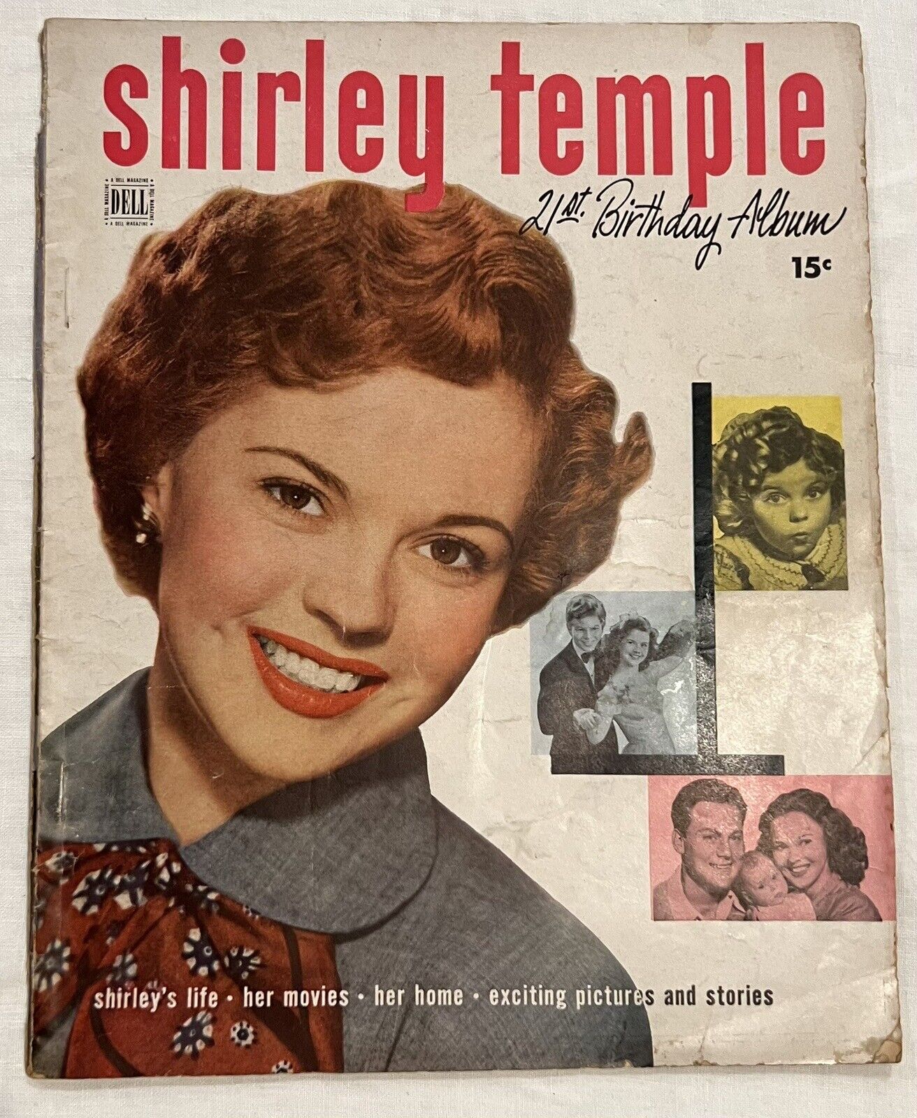 Shirley Temple 21st Birthday - Vintage Magazine Screen Star 1949