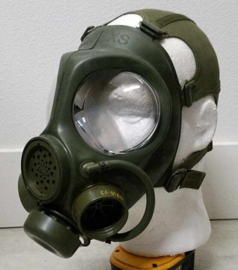 Canadian Military C4 Gas Mask Size XS - X-Small - CBRN NBC MOPP