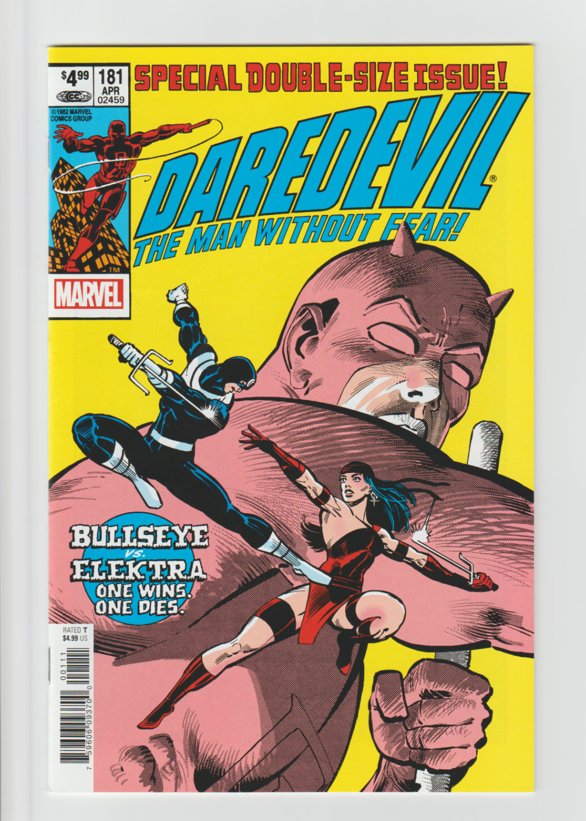 Daredevil #181 (2019) Apparent Death of Elektra Bullseye Appearance Frank Miller
