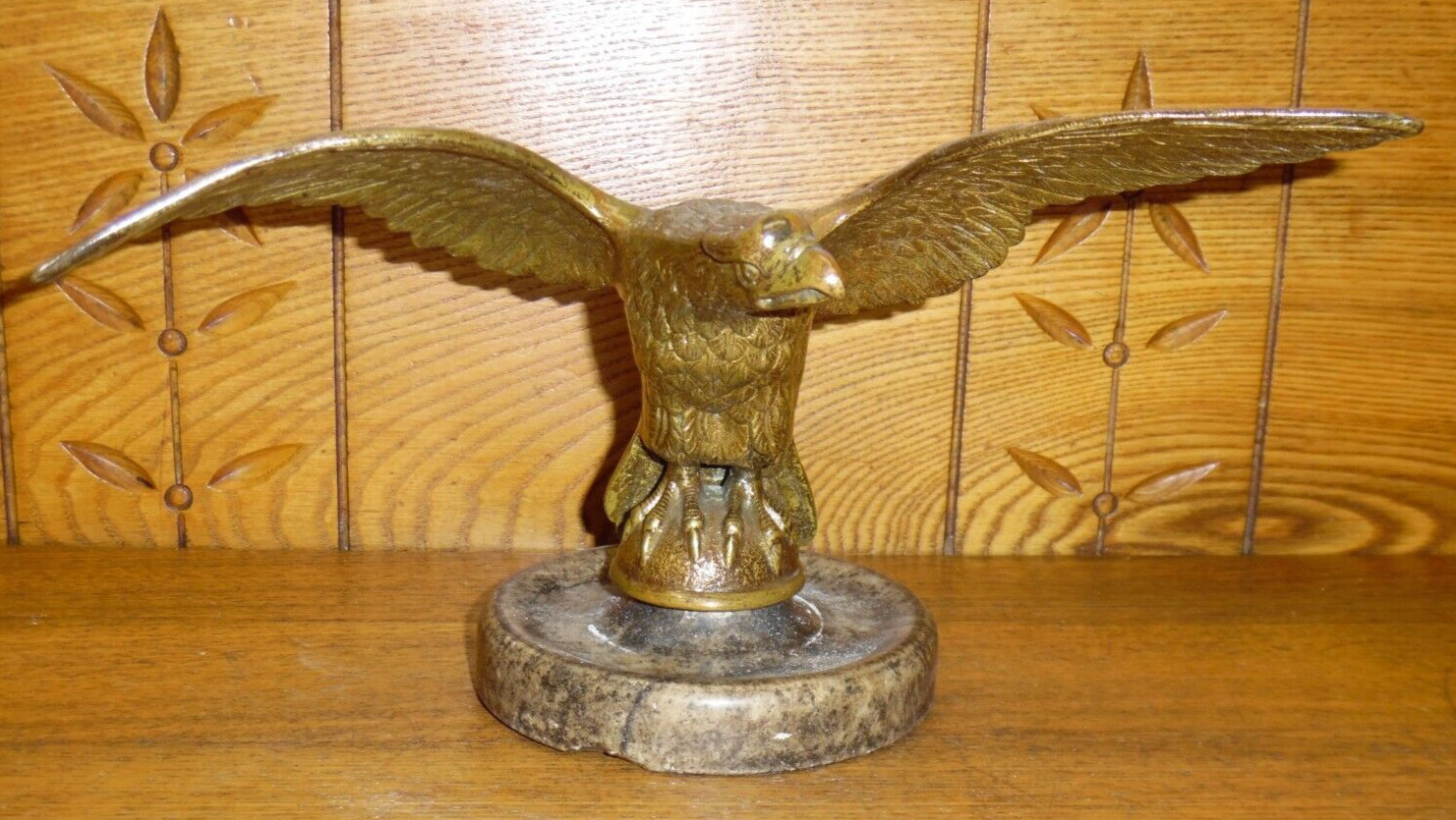 Antique Bronze / Brass Eagle Statue - 11\