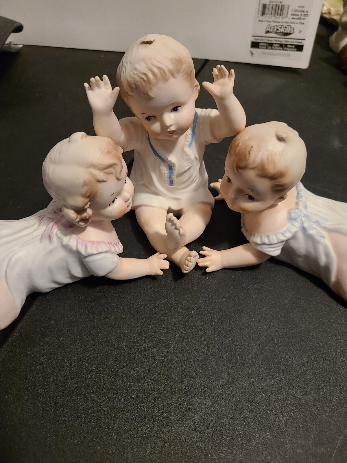 Vintage Arnart Babies Porcelain Figures 