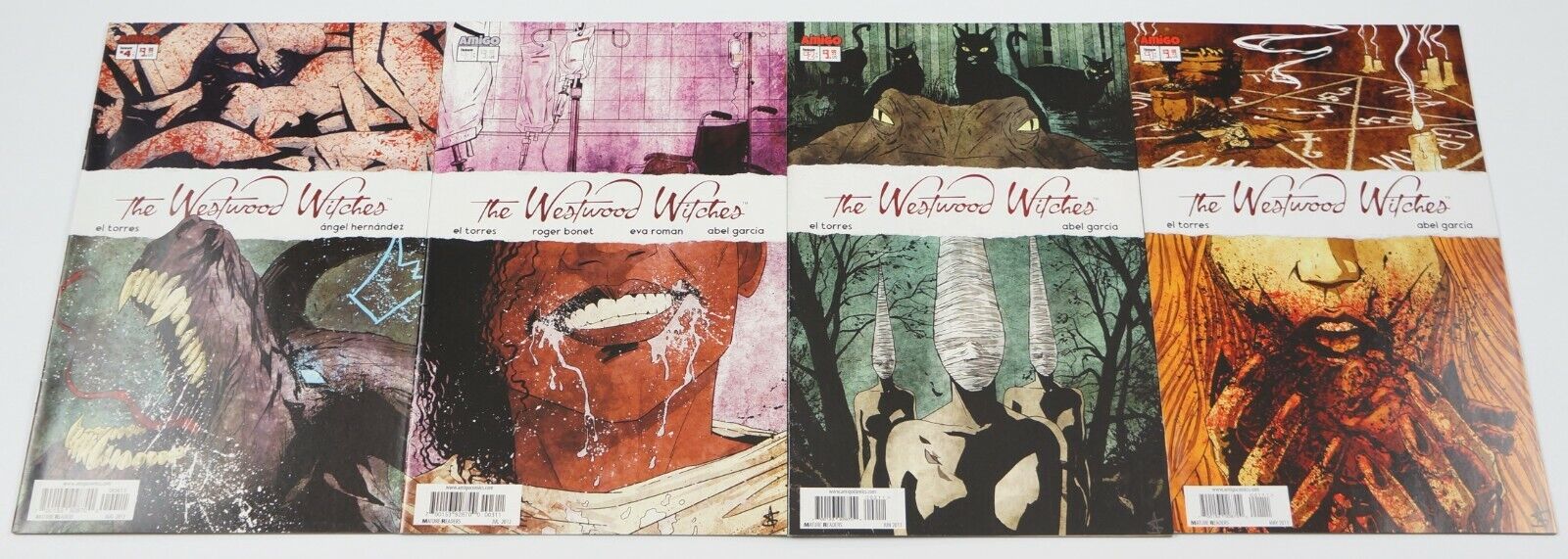 the Westwood Witches #1-4 VF/NM complete series - el torres - abel garcia 2 3 